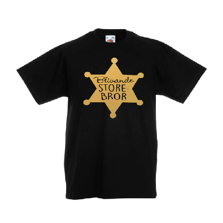 Barn t-shirt - Blivande STOREBROR