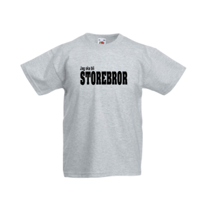 Barn T-Shirt - Jag ska bli STOREBROR