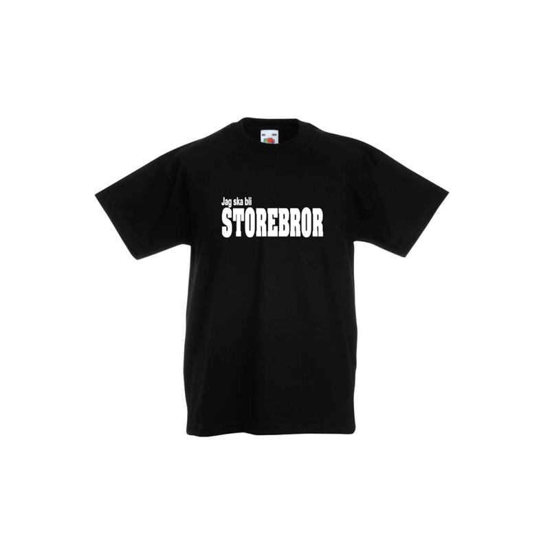 Barn T-Shirt - Jag ska bli STOREBROR