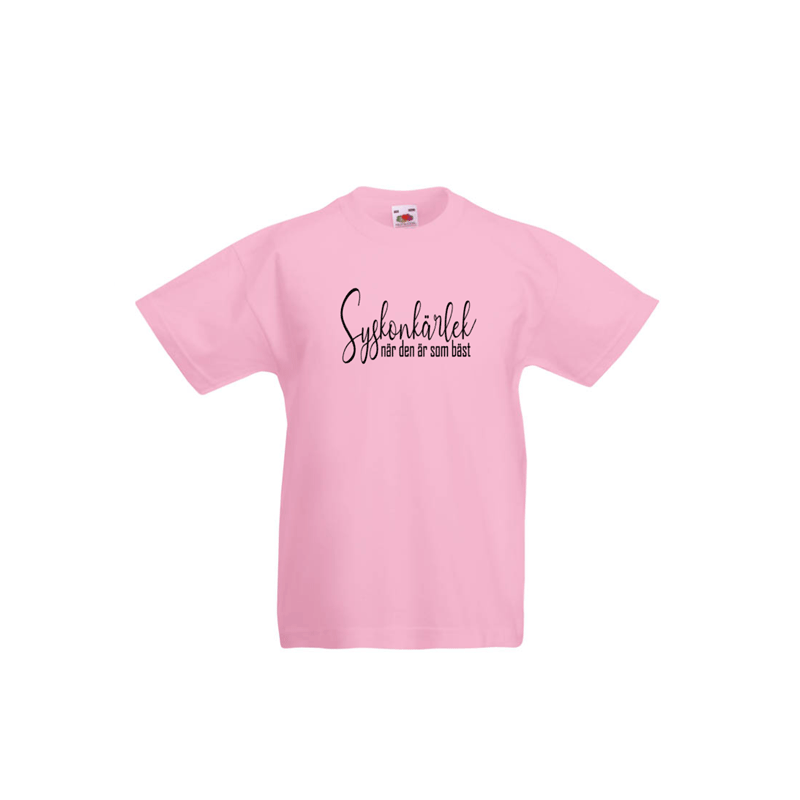 Barn T-Shirt - Syskonkärlek när den är som bäst