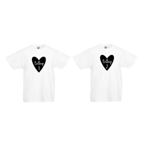 Barn T-Shirt 2-pack - tvilling 1 & tvilling 2