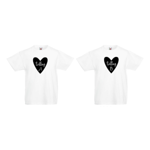 Barn T-Shirt 2-pack - tvilling A & tvilling B