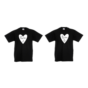 Barn T-Shirt 2-pack - twin A & twin B