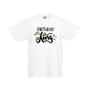 Födelsedags T-Shirt - BIRTHDAY King