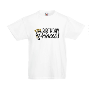 Födelsedags T-Shirt - BIRTHDAY Princess