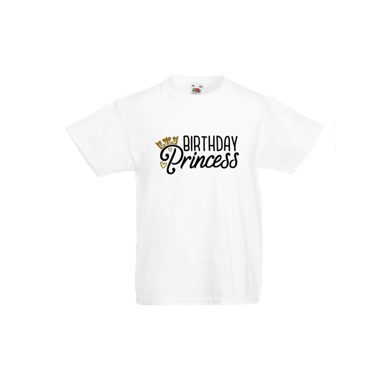 Födelsedags T-Shirt - BIRTHDAY Princess