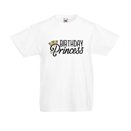 Födelsedags T-Shirt - BIRTHDAY Princess