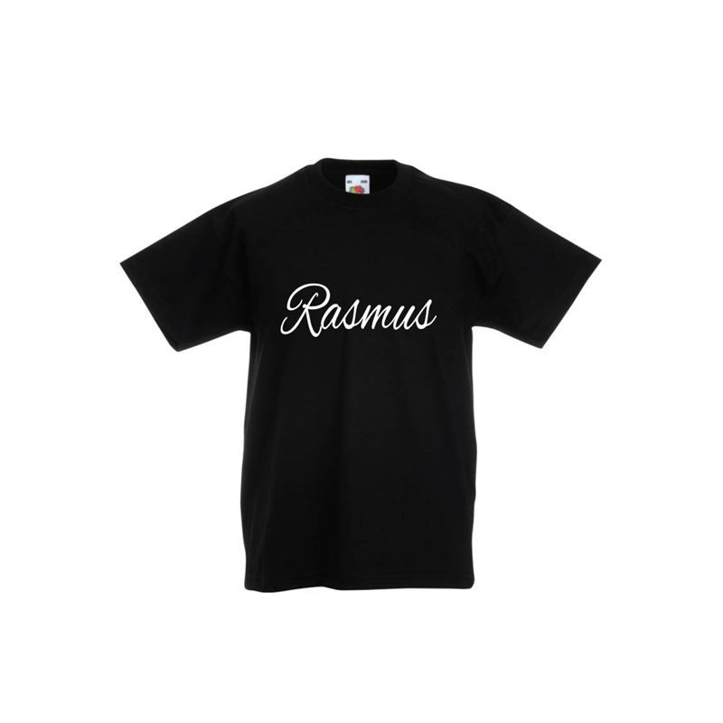 Barn T-Shirt med namn - Brush