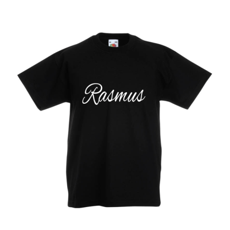 Barn T-Shirt med namn - Brush