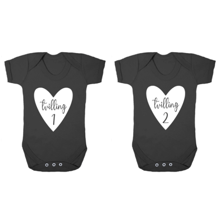 Babybody 2-pack - tvilling 1 & tvilling 2