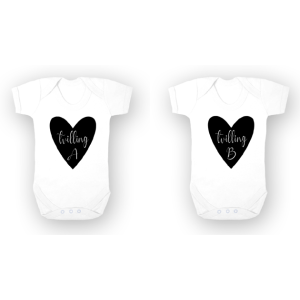 Babybody 2-pack - tvilling A & tvilling B