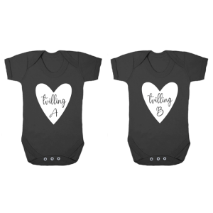 Babybody 2-pack - tvilling A & tvilling B