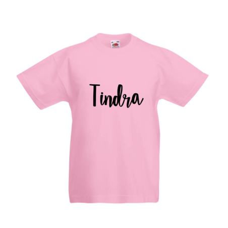 Barn T-Shirt med namn - Stella